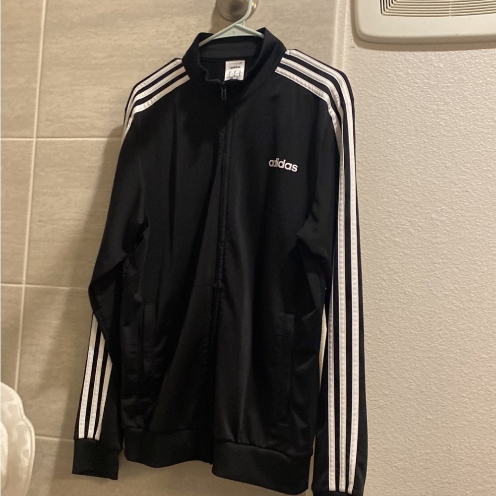 Black Adidas Track Jacket size M